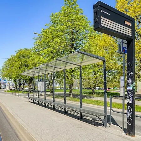 New Near The Airport, Center In Sikupilli Lägenhet *